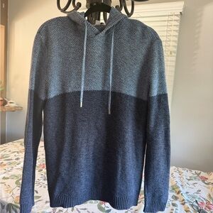 Calvin Klein Men's Blue Ombre Sweater